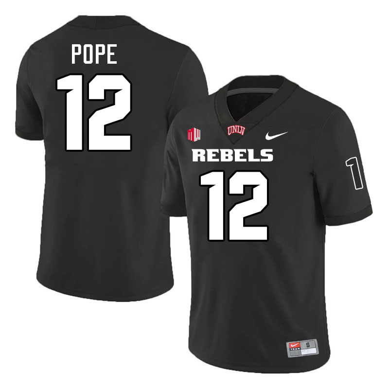 Jake Pope UNLV Jersey,UNLV Rebels Football Uniforms,Jerseys,Gears-Black Jake Pope UNLV Jersey,UNLV Rebels Football Uniforms,Jerseys,Gears-Black